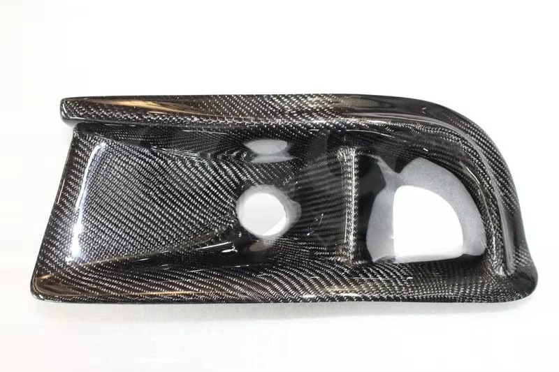 Trade Assurance Carbon Fiber Air Duct with FRP Fiber Glass Oil Clean Guide Fit For 2003-2005 Evolution 8 VS Style Exterior Trim